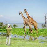 Viajero Kasinde en Crescent Island